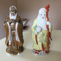 China  - Chinese/ Japanese Figurines X 2