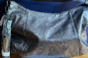 Metallic Gun Metal Hobo/Slouch Bag (BNWT) - Next