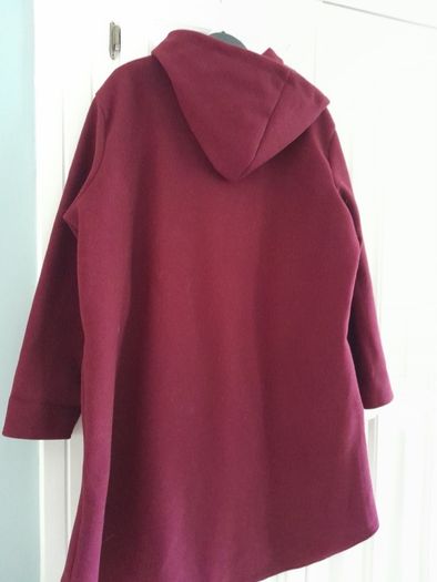 Made in Italy Coat with Hood.