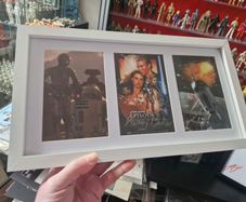 Kenny Baker r2d2 signed frame