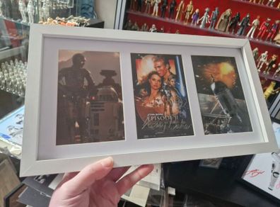 Kenny Baker r2d2 signed frame