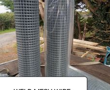 Weld mesh rolls