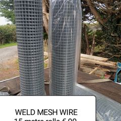 Weld mesh rolls