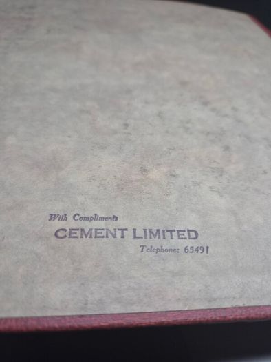 1959 Irish Cement Engineers Tour Original Industrial Photograph Album