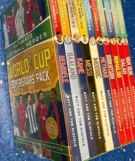NEW 10 Ultimate Football Heroes - World Cup Super Stars Pack - Children's Books