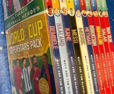NEW 10 Ultimate Football Heroes - World Cup Super Stars Pack - Children's Books