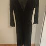 Awear black/ silver lurex wrap dress dress size UK10/12 EU38/40 Postage included Image 6