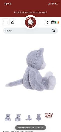 New Puddy Kitten by Charlie Bears
