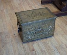 Brass Coal Box