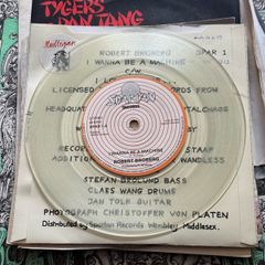 Robert Broberg I wanna be a machine - Limited Edition 1979 7 Inch Vinyl Record 45