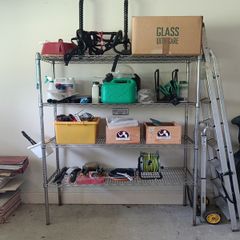Storage rack 120cm w x 178h