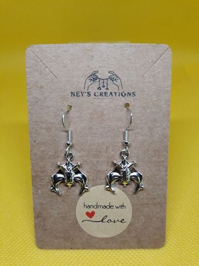 Bat Halloween earrings