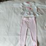 girls pink outfit aged 6-9 mts Image 2