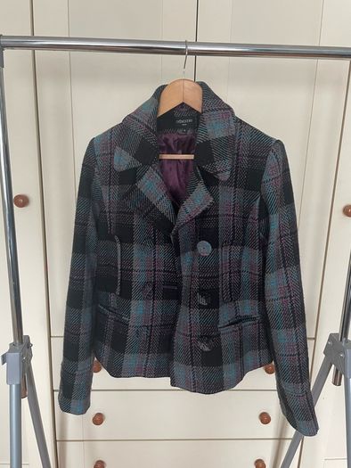 Chemistry multicolor short coat/ winter blazer size 12