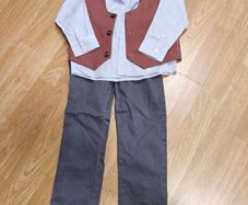 shirt waistcoat boy 5 years formal wear Next