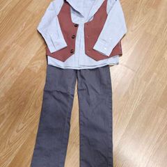 shirt waistcoat boy 5 years formal wear Next