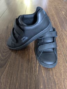 Black boys trainers slazenger shoes