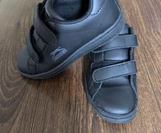 Black boys trainers slazenger shoes