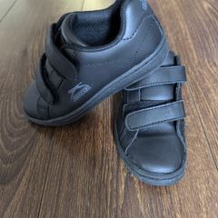 Black boys trainers slazenger shoes