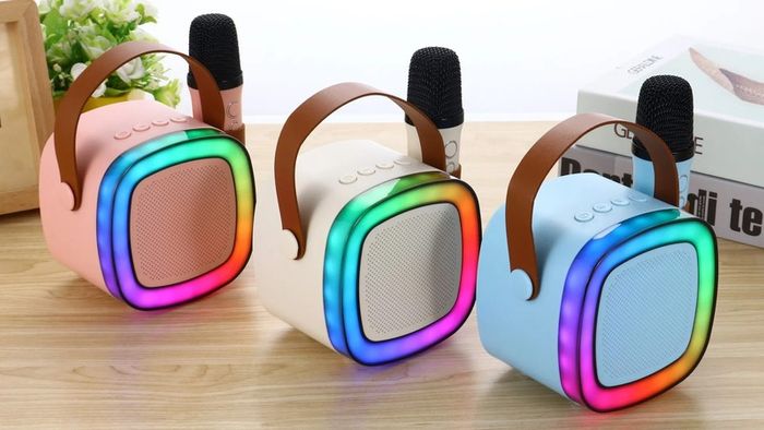 Karaoke Bluetooth Speaker With  Microphone