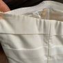 White Elegant Occasion MIDI Dress Size UK 10 Image 7