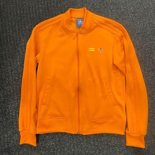Adidas Zip Up Pharrell Williams Rainbow Collection ORANGE SMALL