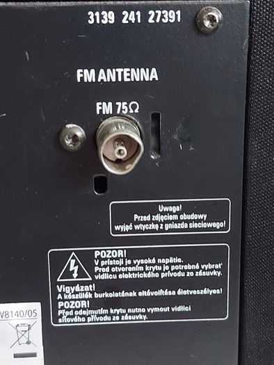 PHILIPS Subwoofer Model SW8140-05, Subwoofer part of Philips sound system