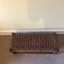 Antique Woven Footstool Image 4