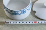 Vintage Jam/honey Or Suger Bowl  Lided Bon China Dish.