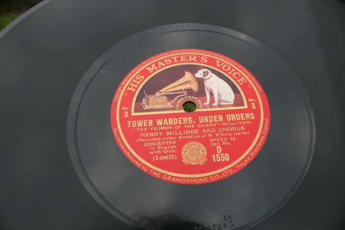 Antique Gramophone records