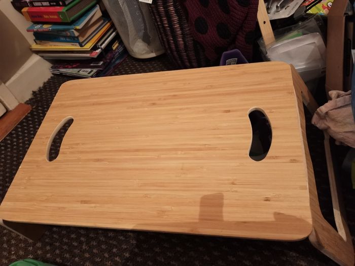small table for monitor or bed