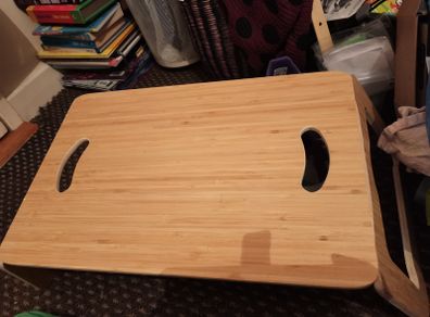 small table for monitor or bed