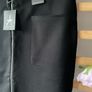 skirt Bnwt black below knee pencil skirt with zip front detail size 12 Image 7