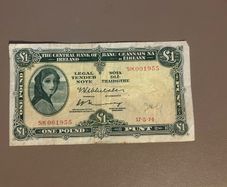 Lady Lavery One Pound Bank Note