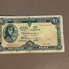 Lady Lavery One Pound Bank Note
