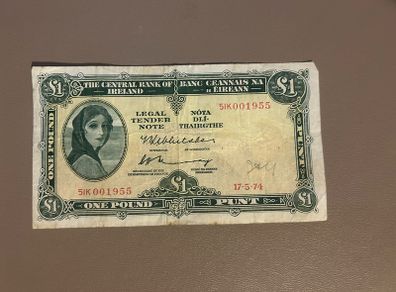 Lady Lavery One Pound Bank Note