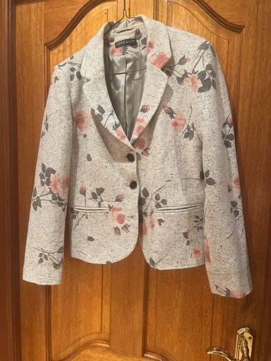 Alex and Co Grey Floral Jacket