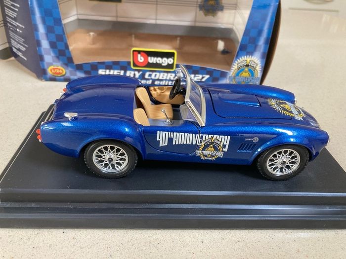 Shelby Cobra 427 40 Years anniversary scale 1/24 Burago
