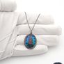 Vintage 925 Sterling Silver Real Butterfly Necklace Image 8