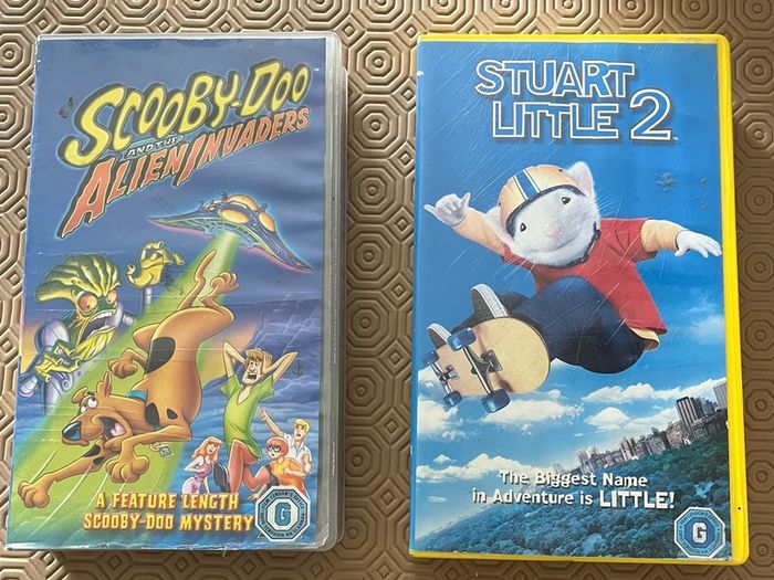 Scooby Doo video tapes