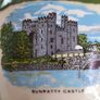 Small rum decanter flaske with bunratty castle scene Image 2