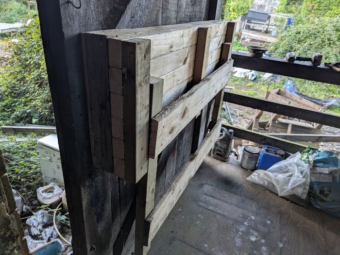 Folding Bench & Tool Cabinet