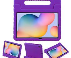 For Samsung Galaxy Tab S6 Lite 2022 Kids Case Shockproof Cover With Stand - Purple