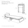 Jaybe Foldable Guest bed Image 2