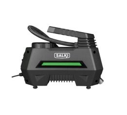 SALKI GARAGE INFLATOR Stationary High Performance Air Compressor for Cars, Motorcycles, Bikes and Scooters, 220V-230V, for Use in Workshops and Garages