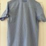 Size XL Slim Fit, Blue Short Sleeve Shirt by Superfly Image 7