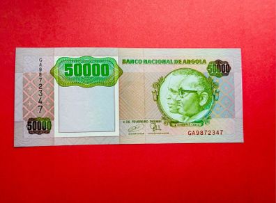 Angola. 50000 Kwanzas 1991   Pick  138 .  Scarce ( Uncirculated )