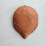 Handmade ceramic rings dish - dark leaf NEW Image 4