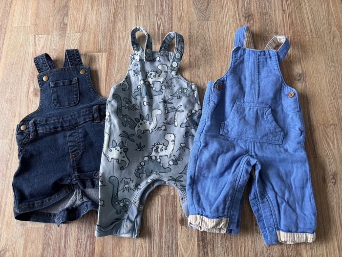 Baby Dungarees Age 0-3 Months