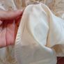 Lace Cream Wedding Dress handmade Image 5
